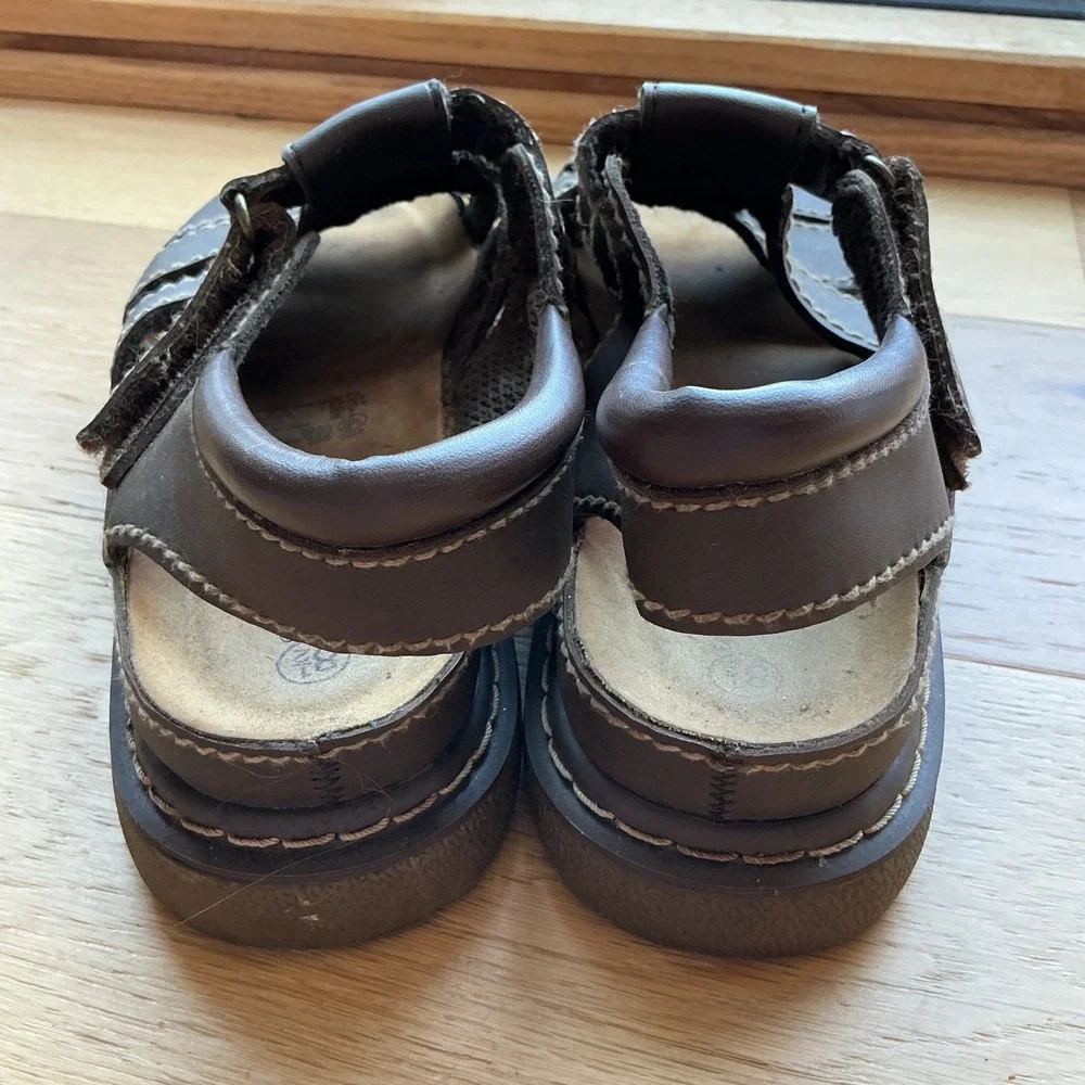 Lower East Side Fisherman Sandals Womens 8.5 Brown Platform 90s Grunge Y2K Retro